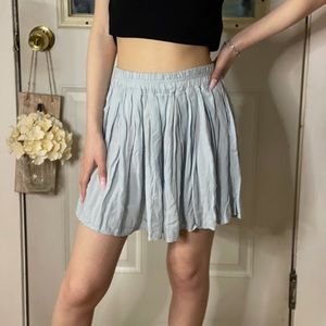 Brandy Melville Baby Blue Skirt